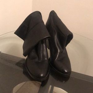Jimmy Choi Leather Ankle Boots